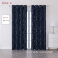 Luxury Foil Print Diseño caliente nuevo Blackout Curtain